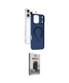 ieg™ iPhone 17 Pro Kılıf Ahenk Minimal Serisi - Siyah Bilvis Hayalet Cam Ekran Koruyucu