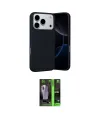 ieg™ iPhone 17 Pro Kılıf Ahenk Serisi - Siyah 360 Mat Full Body Arka Koruyucu