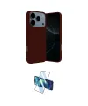 ieg™ iPhone 17 Pro Kılıf Ahenk Serisi - Siyah 3D Antistatik Seramik Nano Ekran Koruyucu