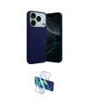 ieg™ iPhone 17 Pro Kılıf Ahenk Serisi - Siyah 3D Antistatik Seramik Nano Ekran Koruyucu