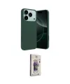 ieg™ iPhone 17 Pro Kılıf Ahenk Serisi - Siyah Bilvis 3D Cam Ekran Koruyucu