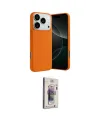 ieg™ iPhone 17 Pro Kılıf Ahenk Serisi - Siyah Bilvis 3D Cam Ekran Koruyucu