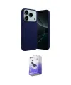 ieg™ iPhone 17 Pro Kılıf Ahenk Serisi - Siyah Bilvis 5in1 5D Magic Hayalet Cam Ekran Koruyucu