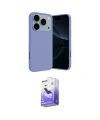 ieg™ iPhone 17 Pro Kılıf Ahenk Serisi - Siyah Bilvis 5in1 5D Magic Hayalet Cam Ekran Koruyucu