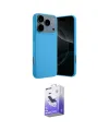 ieg™ iPhone 17 Pro Kılıf Ahenk Serisi - Siyah Bilvis 5in1 5D Magic Hayalet Cam Ekran Koruyucu