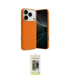 ieg™ iPhone 17 Pro Kılıf Ahenk Serisi - Siyah Joko Magic 5D Hayalet Cam