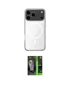 ieg™ iPhone 17 Pro Kılıf Ahenk Yansıma Prime - Siyah 360 Mat Full Body Arka Koruyucu