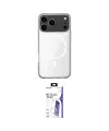 ieg™ iPhone 17 Pro Kılıf Ahenk Yansıma Prime - Siyah Bilvis 3X AR HD Cam Ekran Koruyucu