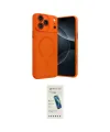 ieg™ iPhone 17 Pro Kılıf Çekirdek Klasik Özel Seri - Şeffaf Pasifik Cam Ekran Koruyucu