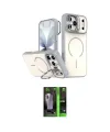 ieg™ iPhone 17 Pro Kılıf Çekirdek Klasik - Siyah 360 Mat Full Body Arka Koruyucu