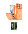 ieg™ iPhone 17 Pro Kılıf Çekirdek Klasik - Siyah 360 Mat Full Body Arka Koruyucu