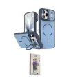 ieg™ iPhone 17 Pro Kılıf Çekirdek Klasik - Siyah Bilvis 3D Cam Ekran Koruyucu