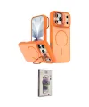 ieg™ iPhone 17 Pro Kılıf Çekirdek Klasik - Siyah Bilvis 3D Cam Ekran Koruyucu