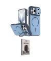 ieg™ iPhone 17 Pro Kılıf Çekirdek Klasik - Siyah Bilvis Hayalet Cam Ekran Koruyucu