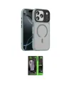 ieg™ iPhone 17 Pro Kılıf Doruk Form Serisi - Şeffaf 360 Full Body Arka Koruyucu
