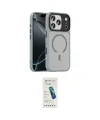 ieg™ iPhone 17 Pro Kılıf Doruk Form Serisi - Şeffaf Pasifik Cam Ekran Koruyucu