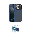 ieg™ iPhone 17 Pro Kılıf Doruk Form Serisi - Siyah 3D Antistatik Cam Ekran Koruyucu