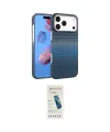 ieg™ iPhone 17 Pro Kılıf Doruk Serisi - Şeffaf Pasifik Cam Ekran Koruyucu