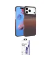 ieg™ iPhone 17 Pro Kılıf Doruk Serisi - Siyah Bilvis 3X AR HD Cam Ekran Koruyucu