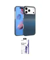 ieg™ iPhone 17 Pro Kılıf Doruk Serisi - Siyah Bilvis 3X AR HD Cam Ekran Koruyucu