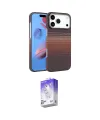 ieg™ iPhone 17 Pro Kılıf Doruk Serisi - Siyah Bilvis 5in1 3D Magic Cam Ekran Koruyucu