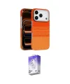 ieg™ iPhone 17 Pro Kılıf Doruk Serisi - Siyah Bilvis 5in1 3D Magic Cam Ekran Koruyucu