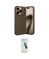 ieg™ iPhone 17 Pro Kılıf Eksen Form Prime - Şeffaf Pasifik Cam Ekran Koruyucu