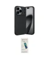 ieg™ iPhone 17 Pro Kılıf Eksen Form Prime - Şeffaf Pasifik Cam Ekran Koruyucu