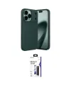ieg™ iPhone 17 Pro Kılıf Eksen Form Prime - Siyah Bilvis 3X AR Hayalet Cam Ekran Koruyucu