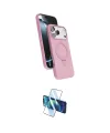 ieg™ iPhone 17 Pro Kılıf İz Işık Koleksiyonu - Siyah 3D Antistatik Cam Ekran Koruyucu