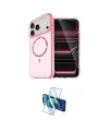 ieg™ iPhone 17 Pro Kılıf Kıvılcım Form Prime - Siyah 3D Antistatik Seramik Nano Ekran Koruyucu