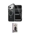 ieg™ iPhone 17 Pro Kılıf Kıvılcım Form Prime - Siyah Bilvis Hayalet Cam Ekran Koruyucu