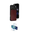 ieg™ iPhone 17 Pro Kılıf Kıvılcım Işık Serisi - Siyah 3D Antistatik Cam Ekran Koruyucu