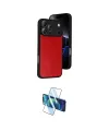 ieg™ iPhone 17 Pro Kılıf Kıvılcım Işık Serisi - Siyah 3D Antistatik Cam Ekran Koruyucu