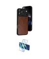 ieg™ iPhone 17 Pro Kılıf Kıvılcım Işık Serisi - Siyah 3D Antistatik Cam Ekran Koruyucu