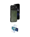 ieg™ iPhone 17 Pro Kılıf Kıvılcım Işık Serisi - Siyah 3D Antistatik Seramik Nano Ekran Koruyucu