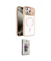 ieg™ iPhone 17 Pro Kılıf Kıvılcım Prime - Siyah Bilvis 3D Cam Ekran Koruyucu