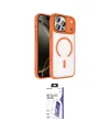 ieg™ iPhone 17 Pro Kılıf Kıvılcım Prime - Siyah Bilvis 3X AR HD Cam Ekran Koruyucu