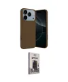 ieg™ iPhone 17 Pro Kılıf Kozmos Yansıma Özel Seri - Siyah Bilvis Hayalet Cam Ekran Koruyucu