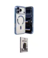 ieg™ iPhone 17 Pro Kılıf Nova Işık Özel Seri - Siyah Bilvis Hayalet Cam Ekran Koruyucu