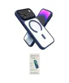 ieg™ iPhone 17 Pro Kılıf Nova Yansıma Serisi - Şeffaf Pasifik Cam Ekran Koruyucu