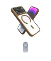 ieg™ iPhone 17 Pro Kılıf Nova Yansıma Serisi - Siyah Joko Magic 5D Cam