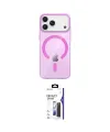 ieg™ iPhone 17 Pro Kılıf Pusula Form Özel Seri - Siyah Bilvis 3X AR Hayalet Cam Ekran Koruyucu