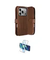 ieg™ iPhone 17 Pro Kılıf Siluet Işık Serisi - Siyah 3D Antistatik Cam Ekran Koruyucu