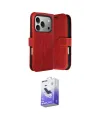 ieg™ iPhone 17 Pro Kılıf Siluet Işık Serisi - Siyah Bilvis 5in1 5D Magic Hayalet Cam Ekran Koruyucu