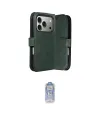 ieg™ iPhone 17 Pro Kılıf Siluet Işık Serisi - Siyah Joko Magic 5D Cam