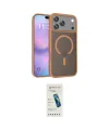 ieg™ iPhone 17 Pro Kılıf Siluet Minimal Prime - Şeffaf Pasifik Cam Ekran Koruyucu