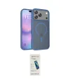 ieg™ iPhone 17 Pro Kılıf Siluet Minimal Prime - Şeffaf Pasifik Cam Ekran Koruyucu