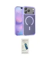 ieg™ iPhone 17 Pro Kılıf Siluet Minimal Prime - Şeffaf Pasifik Cam Ekran Koruyucu