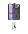 ieg™ iPhone 17 Pro Kılıf Siluet Minimal Prime - Şeffaf Pasifik Cam Ekran Koruyucu